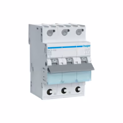 Hager MCS316. Fréquence d'entrée AC: 50/60 Hz, Courant nominal de sortie: 16 A. Largeur: 5,25 cm, Profondeur: 7 cm, Hauteur:  ...