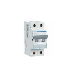 Hager - MUN216A Disjoncteur 2P 16A courbe-C 6kA
