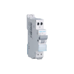Hager - Disjoncteur électrique 1 module à bornes auto - 6A - 1P+N - Courbe c - 3kA - SanVis - MFS706