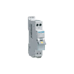 Hager - Disjoncteur 20A 1P+N 3kA courbe c connexion automatique SanVis 1 Module