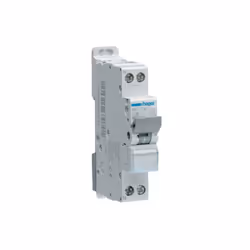 Disjoncteur 1P+N 4.5-6kA courbe C 2A 1 module HAGER MJT702 Position du neutre: gauche Nombre de pole protégé: 1 Nombre de pôl ...