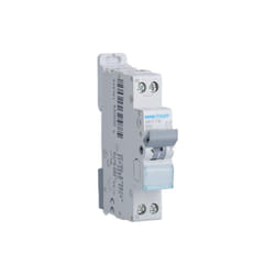 Disjoncteur 1P+N 4.5-6kA courbe B 10A 1 module HAGER MHT710