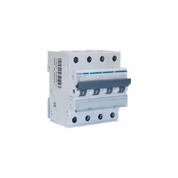 Disjoncteur magnéto-thermique 4P avec un courant nominal de 40A. Cet accessoire courbe C a une tension de 230/400V AC 50/60Hz ...