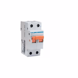 Interrupteur automatique magnétothermique 1P+N avec un courant nominal de 10A. Cet accessoire courbe C a une tension de 230/4 ...