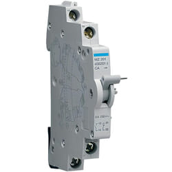 Hager - Mz201 Contact Auxiliaire Inverseur Ca 1no+1nf 240vac 6a - Compatible Disjoncteur Ou Interrupteur Différentiel