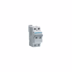 Disjoncteur 2P 6/10kA C-50A 2M - courbe C - Vis/Vis - NFN250 - Hager Défauts magnéto-thermiques signalés par voyants (couleur ...