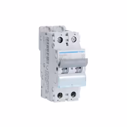 Disjoncteur 2 Pôles 6-10kA courbe C 63A 2 modules HAGER NFN263 Description détaillée : Disjoncteur 2 Pôles 6-10kA courbe C -  ...