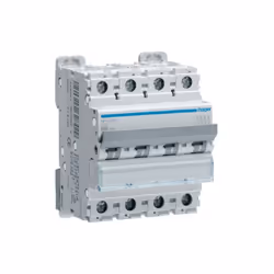Hager NFN410 Disjoncteur 4P 6 10kA courbe C 10A 4 modules Disjoncteur 4P 6-10kA courbe C - 10A 4 modules