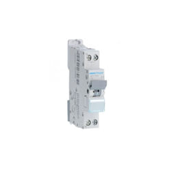Disjoncteur 2A 1P+N courbe c 6-10kA bornes vis 1 module pour tertiaire Hager NFT702