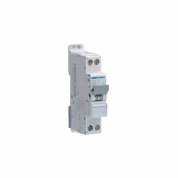 Disjoncteur 10A 1P+N courbe D 6-10KA 1 module D10 HAGER NGT710 Tarif année :2015 HAGNGT710
