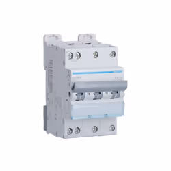 Disjoncteur 3P+N 6-10kA courbe D - 32A 3 modules HAGER NGT832 Position du neutre: gauche Nombre de pole protégé: 3 Nombre de  ...