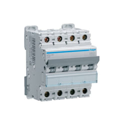 Hager - NRN440 Disjoncteur 4P 20kA courbe c 40A 4 modules