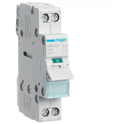 Hager - SBN225 Interrupteur modulaire 2P 25A