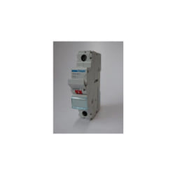 Interrupteur de coupure modulaire 1 pôle sans neutre 63A 230V 50-60Hz connexion à vis Hager