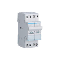 Hager - Inverseur modulaire 2 pôles 25A point commun amont i-ii SFH225