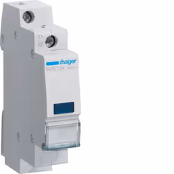 Hager SVN124, Bleu, 230 V