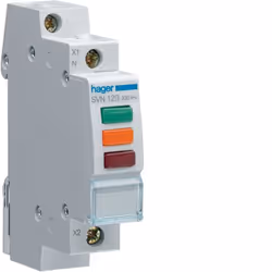 Hager SVN129, Rouge, 230 V