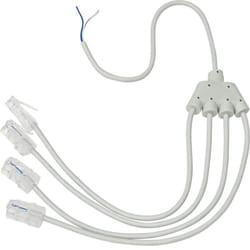 Hager - cordon téléphonique répartiteur - 4 x rj45 tn724