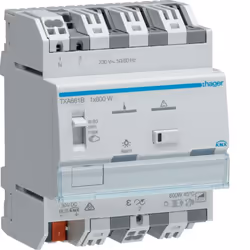 Hager TXA661B, Gris, IP20, -5 - 45 °C, 1 pièce(s)