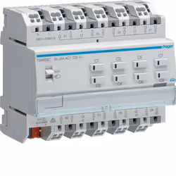 Hager TXA628C, Gris, IP20, -5 - 45 °C, 90 mm, 1 pièce(s)