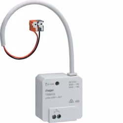 Hager TXB601B, Gris, IP20, -5 - 45 °C, 44 mm, 1 pièce(s)