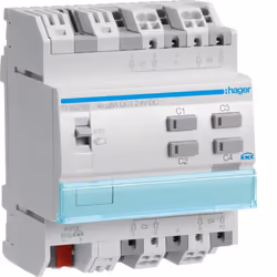 Hager TYA624B, Gris, IP20, -5 - 45 °C, 90 mm, 1 pièce(s)