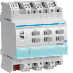 Hager TYA606C prise de courant Gris