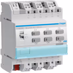 Hager TYA606B, IP20, -5 - 45 °C, 70 mm, 90 mm, 1 pièce(s)