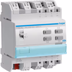 Hager TYA604C, Gris, IP20, -5 - 45 °C, 65 mm, 90 mm, 1 pièce(s)