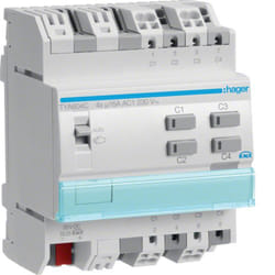 Hager TYA604C prise de courant Gris