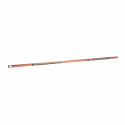 Section de barre de cuivre Hager 12X6 avec bornier de terre : Courant nominal en A 160 A Matériau Cuivre Largeur du produit i ...