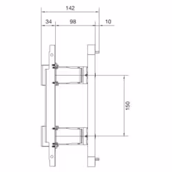 Hager UD21B3 accessoire pour clôture électrique