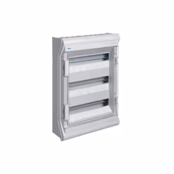 Coffret étanche vector IP55 3 rangées 54 modules h 602mm l 418mm HAGER VE318F Coffret étanche vector IP55 3 rangées 54 module ...