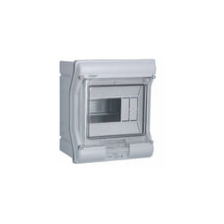 Hager - VE106E Boîte de distribution de surface Vector ve avec 1 rangée 4+2 IP55