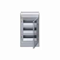 Coffret étanche vector IP55 3 rangées 36 modules h 552mm l 310mm HAGER VE312F mode de pose - saillie nombre de rangées - 3 la ...