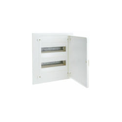 Hager - VF212PE Tableau électrique encastré vf golf avec 2 rangées 24 modules bandeau blanc opaque