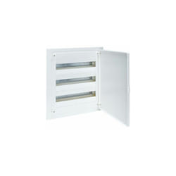 Hager - VF318PES vf golf panneau électrique encastré 3 rangées 54 modules porte blanche bande qc