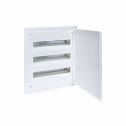 Coffret encastré 54 Modules de 3 rangées avec porte opaque HAGER VF318PR/TD Coffret encastré Hager de 3 rangées de 18 modules ...