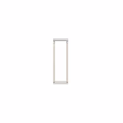réhausse pour coffret gamma 13 - 2 rangées - gd213a - hager gr213an