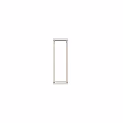 réhausse - pour coffret gamma 13 - 4 rangées - gd413a - hager gr413an