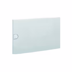 Porte opaque blanche pour coffret 1 rangée 18 modules VB18 VEGA HAGER VZ008 Tarif année :2014 HAGVZ008