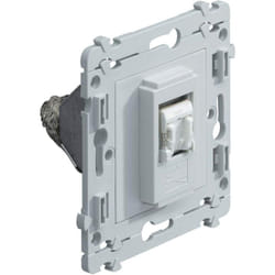 Legrand - Prise RJ45 Cat.5e Hager Kallysta Blanche