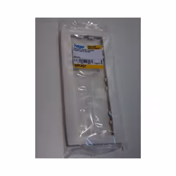 Plaque 3 postes verticale entraxe 57mm blanc neve Kallysta GROUPE HAGER WK407 Tarif année : 2012 HAGWK407