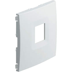 Hager - Enjoliveur Prise tv Kallysta WK740B Blanc