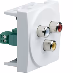 Hager WS261, Blanc, Polycarbonate (PC), IP20, 1 pièce(s)