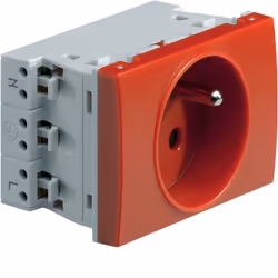 Hager WS121R, Polycarbonate (PC), IPX2, 250 V, 20 pièce(s)