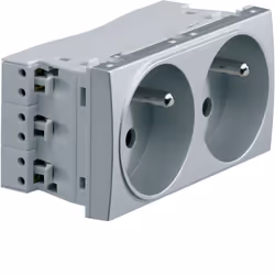 Hager WS122T, Polycarbonate (PC), IP21, 250 V, 10 pièce(s)