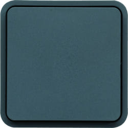 Hager - Poussoir à fermeture étanche Cubyko associable - Gris - WNA020