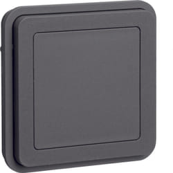 Obturateur - associable - gris Hager cubyko wna157 - Gris