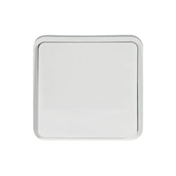 Hager - cubyko Poussoir à fermeture 1F associable blanc IP55 WNA020B
